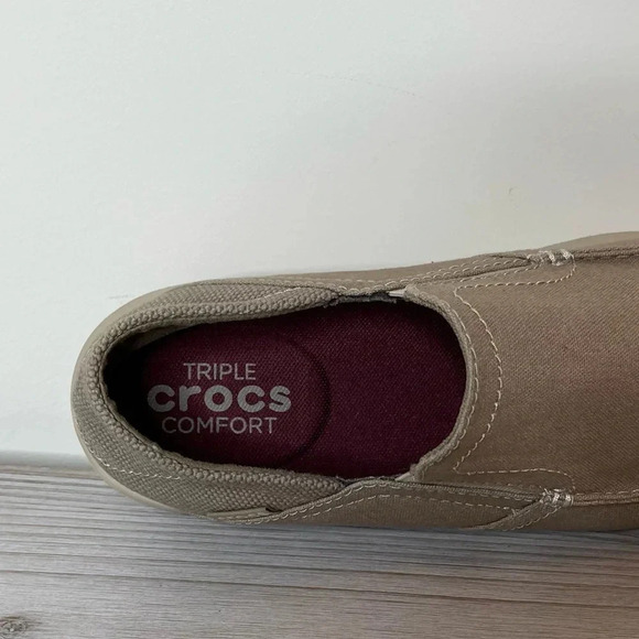 Crocs Men's Santa Cruz Convertible Slip On Loafer summer vacation beach NWOB - Picture 10 of 10